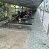 睿祎不銹鋼長條凳工廠無塵車間更衣室凳食堂醫(yī)院換鞋凳室外長凳子 [202不銹鋼雙層]長120*寬35*高 曬單實拍圖