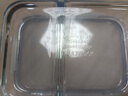 樂扣樂扣（locknlock）【家裝節(jié)】玻璃飯盒微波爐水果保鮮盒飯盒2分隔LLG2012C_1.02L 曬單實(shí)拍圖