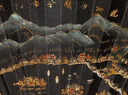 王星記非遺傳承中國(guó)風(fēng)古風(fēng)男式折扇仿烏木絲綢絹扇9寸夏季手工扇子 杭州西湖全景禮盒裝 曬單實(shí)拍圖