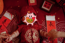 G.DUCKKIDS小黃鴨一周歲禮服男寶寶抓周衣服國風百天百日宴滿月嬰兒衣服夏季 蛇年+香囊 73cm 73碼3-7月建議寶寶6-8公斤 曬單實拍圖