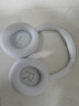 簡(jiǎn)津適用安克聲闊Q45耳機套Anker q45 Soundcore Life耳罩頭戴式耳機罩耳棉海綿墊更換配件替換皮套 【晨霧白-蛋白皮】原配耳機套一對 曬單實(shí)拍圖