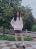 EXULL依思Q樂福鞋女款2025夏季新款英倫風(fēng)簡約單鞋學(xué)生軟底百搭通勤小皮鞋女 黑色【休閑軟底】 37 曬單實拍圖