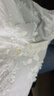 ELAND衣戀襯衫女宮廷風(fēng)無(wú)領(lǐng)v字系扣重工刺繡薄款上衣2025秋季新款 象牙白/白色(39)Ivory M 165 曬單實(shí)拍圖
