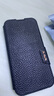 金銘品適用蘋果14手機(jī)殼翻蓋iPhone14ProMax鏡頭全包iPhone14Plus前搭磁吸扣軟硅膠套防摔保護(hù)仿真牛皮 iPhone14 黑復(fù)古皮紋 曬單實(shí)拍圖