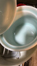 龍泉青瓷陶瓷小湯鍋梅花甜品湯盅燕窩隔水蒸蛋燉酒店餐廳商用帶蓋小號(hào)餐具 粉青 曬單實(shí)拍圖