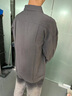 花花公子襯衫男長(zhǎng)袖春夏季新款韓版潮流格子襯衣休閑百搭外套帥氣打底工裝 8823灰色 L/170 曬單實(shí)拍圖