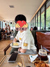 BJHG不計后果貓和老鼠聯(lián)名 貼貼涼感速干t恤短袖男款2025夏美式半袖女 米杏色 M 曬單實(shí)拍圖