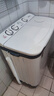 小鴨洗+脫15公斤 洗衣機(jī)半自動(dòng)家用 雙電機(jī)大容量雙桶雙缸波輪洗衣機(jī)脫水甩干雙筒 半自動(dòng)洗衣機(jī) 洗滌9公斤 脫水6公斤【強(qiáng)力去污|藍(lán)光潔凈】 曬單實(shí)拍圖