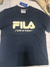 FILA FUSION斐樂潮牌情侶款針織短袖衫2025秋時尚涼感速干T恤 曬單實拍圖