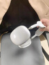 HKMW索尼【SOYN】適用手機通用新款智能【可插卡放歌】頭戴式耳機藍牙耳機無線降噪耳麥電腦女生耳罩式 標準純凈白-可插TF卡+HIFI音質(zhì)+ 曬單實拍圖