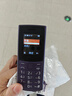 諾基亞（NOKIA）新110 4G 移動聯(lián)通電信全網(wǎng)通 老人老年直板按鍵手機(jī) 雙卡雙待 學(xué)生備用機(jī) 移動支付 紫色 曬單實拍圖