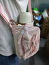 察今2025新款輕便手機包學(xué)生水壺包休閑戶(hù)外斜挎包水杯包旅行小包包女 輕便手機包【粉色】可裝水壺 曬單實(shí)拍圖