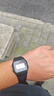 卡西歐（CASIO）男表小方塊電子表 運動手表學(xué)生手表 多功能防水男士手表 經(jīng)典小方塊綠圈F-91W-3 曬單實拍圖