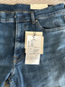 Calvin KleinJeans【涼感】25春夏新款男士休閑通勤ck修身微彈牛仔褲4RAB725 曬單實(shí)拍圖