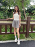 ZHR涼鞋女夏季厚底網(wǎng)面運動女鞋透氣戶外休閑老爹鞋 G778 米粉  37  曬單實拍圖