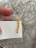 喜上眉梢黃金光面金珠999足金散珠3D硬金拋光面轉(zhuǎn)運珠路路通情侶 4mm光面珠約八顆 約1g 曬單實拍圖