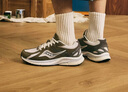Saucony索康尼K4 RE千禧風(fēng)復(fù)古運(yùn)動(dòng)休閑鞋男女情侶老爹鞋綠白42.5 曬單實(shí)拍圖