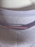 全棉時(shí)代（PurCotton）2025春新品男女士水光棉家居上衣柔潤垂順有光澤 樹(shù)莓紫 L (男款175cm/女款165cm) 曬單實(shí)拍圖