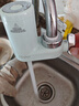 海爾（Haier）凈水器水龍頭過濾器家用直濾飲用水自來水濾水器前置過濾器廚房衛(wèi)生間用除余氯三擋出水可清洗濾芯 風(fēng)吟綠 一機(jī)1芯 曬單實(shí)拍圖