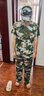 護(hù)子鳥軍訓(xùn)服套裝男迷彩服女學(xué)生服裝夏季薄款初高中大學(xué)生草綠色軍訓(xùn)服 五件套 3XL 190 曬單實(shí)拍圖