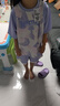 安踏兒童裝女童套裝夏裝速干籃球運動套裝少女短袖T恤短褲A62521202 曬單實拍圖
