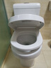 惠達（HUIDA） 馬桶蓋通用加厚家用坐便器蓋板緩降靜音V型U型馬桶圈配件老式 U型：UF5061適合長度430-452mm 曬單實拍圖