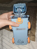 Next Kiss英國聯(lián)名兒童水杯夏天卡通寶寶巴士吸管杯子幼兒園上學(xué)專(zhuān)用小汽車(chē) 藍色小汽車(chē)【Tritan材質(zhì)】 500ml 曬單實(shí)拍圖