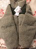 ONLY冬季90白鴨絨寬松拼接立領(lǐng)短款羽絨服女|124423019 G01 綠色混色泰迪 M (165) 84A 曬單實(shí)拍圖