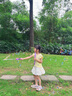 G.DUCKKIDS小黃鴨童裝女童夏季套裝2025新款兒童衣服女孩夏裝短袖短裙兩件套 黃色 100 尺碼2~3歲【90-100cm】cm 曬單實(shí)拍圖