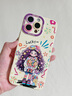 圣圖朗新款17蘋果16多巴胺女孩iphone15promax可愛(ài)14plus手機(jī)殼12卡通11高級(jí)感XS全包液態(tài)硅膠軟13防摔套 液態(tài)硅膠-捧花女孩-古董白  iPhone 16 pro max 曬單實(shí)拍圖