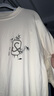 杰克·瓊斯（JACK&JONES） 百搭潮流胸前肌理感膠印背后熊貓圖案T恤短袖上衣男裝225201093 曬單實(shí)拍圖
