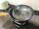 章丘鐵鍋章丘手工鍛打鐵鍋不易粘鍋炒鍋無涂層炒菜鍋輕音鍋具禮盒套裝 鍋鏟+鍋蓋+炒鍋 32cm 曬單實(shí)拍圖