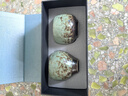 蘇氏陶瓷（SUSHI CERAMICS）創(chuàng)意主人杯陶瓷功夫茶杯復古款個人對杯兩個禮盒裝J0435 曬單實拍圖
