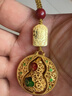 康聚如金色平安福祿葫蘆鑰匙扣隨身招財(cái)車鑰匙掛飾包包掛件擺件 1個金色平安葫蘆轉(zhuǎn)轉(zhuǎn)鑰匙扣 曬單實(shí)拍圖