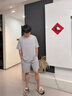 天蠶男士睡衣男款短袖夏季支涼感大碼家居服套裝新款 鴿羽灰莫代爾棉A類嬰兒棉+莫代爾 均碼 L體重120-140斤 曬單實(shí)拍圖