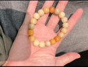 ALLOVE菩提手串男女款菩提子手鏈盤玩文玩七夕情人節(jié)禮物送女友老婆生日 曬單實(shí)拍圖