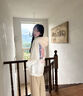 WYKZ品牌聯(lián)名衛(wèi)衣女寬松連帽2025新品潮牌情侶上衣服春秋長袖T恤男女 024款白色 XL (130-145斤) 曬單實拍圖