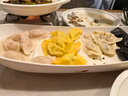 船歌魚水餃 鲅魚水餃460g/袋 24只 生鮮健康早餐夜宵 海鮮手工滋補速凍餃子 曬單實拍圖