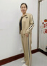 俞兆林媽媽秋裝套裝2025新款休閑運(yùn)動服兩件套中老年女春秋洋氣時(shí)尚外套 藏藍(lán)色 XL （推薦105斤以下） 曬單實(shí)拍圖