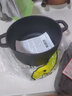皙也日本高端燒鍋老式鑄鐵燉鍋 湯鍋 傳統(tǒng)生鐵鍋 燜燒鍋 荷蘭鍋 無(wú)涂 26cm 鍋口燉鍋(鐵蓋)3-5人用 曬單實(shí)拍圖