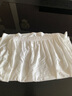 簡(jiǎn)云莫代爾短睡裙女性感半身裙薄款冰絲涼感白色屁簾內搭防走光襯裙夏 【中長(cháng)款】白色 L 【適合100-120斤】 曬單實(shí)拍圖