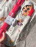 摩登主婦蠟筆小新卡通不銹鋼保溫分格飯盒微波爐加熱上班族學(xué)生便當(dāng)盒 316L紅色五格1500ml+湯碗+保溫袋 曬單實(shí)拍圖