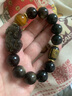 MKFK天然黑曜石貔貅手鏈男金曜石虎眼石心經(jīng)轉(zhuǎn)運(yùn)珠手串蛇年本命年禮物 金曜石貔貅手鏈14mm 曬單實(shí)拍圖