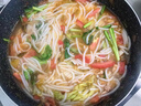 滇園 雞湯菌菇米線 云南特產(chǎn)過橋米線 方便速食米粉286g*3袋 曬單實(shí)拍圖