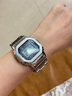 卡西歐（CASIO）手表男G-SHOCK小方銀金塊光能藍(lán)牙電波防水多功能電子日韓表禮物 吳建豪同款經(jīng)典銀塊GMW-B5000D-1 曬單實(shí)拍圖