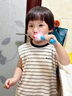 百刷寶貝（brush-baby）寶寶電動(dòng)牙刷0-3歲軟毛防水聲波震動(dòng)兒童嬰兒牙刷小月齡1歲2歲3歲 藍(lán)色款【1年質(zhì)?！?主機(jī)+2刷頭 曬單實(shí)拍圖
