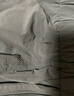 比音勒芬（Biemlfdlkk）夏季男士薄款褲子彈力腰頭舒適針織休閑褲簡約純色長褲直筒褲百搭 07黑色 L 曬單實拍圖