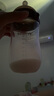 貝因愛（BEIYINAI）新生兒玻璃奶瓶出生0-6個月嬰兒瓶喝水喝奶新生奶瓶 240ml（奶嘴S碼+M碼） 曬單實(shí)拍圖