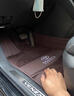蘭鉑適用于豐田漢蘭達威蘭達凱美瑞RAV4榮放雷凌亞洲龍真皮全包圍腳墊 納帕皮【咖色】納米絨雙層款 曬單實(shí)拍圖
