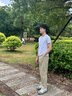 馬克華菲休閑褲男士夏季冰絲涼感薄款2025新款寬松直筒褲九分闊腿長褲子男 曬單實拍圖